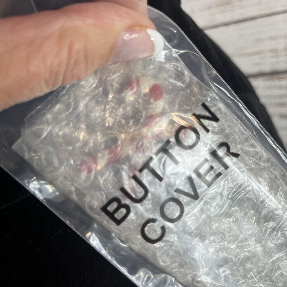 The Quacker Factory Shacket Jacket size Large Bla… - image 8